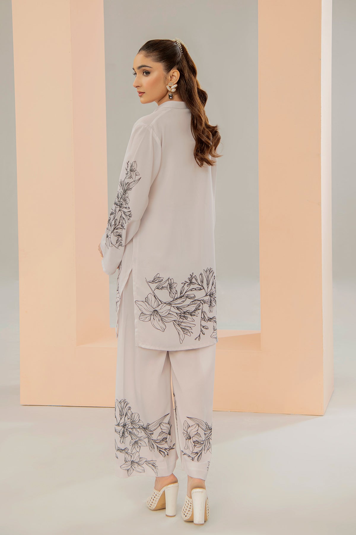 Georgette Printed Co-Ord set - Image 3