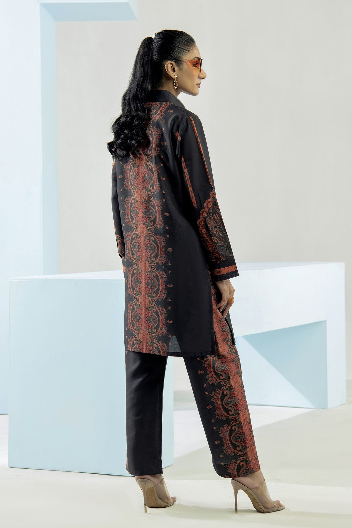 Georgette Printed Co-Ord Set - Image 2