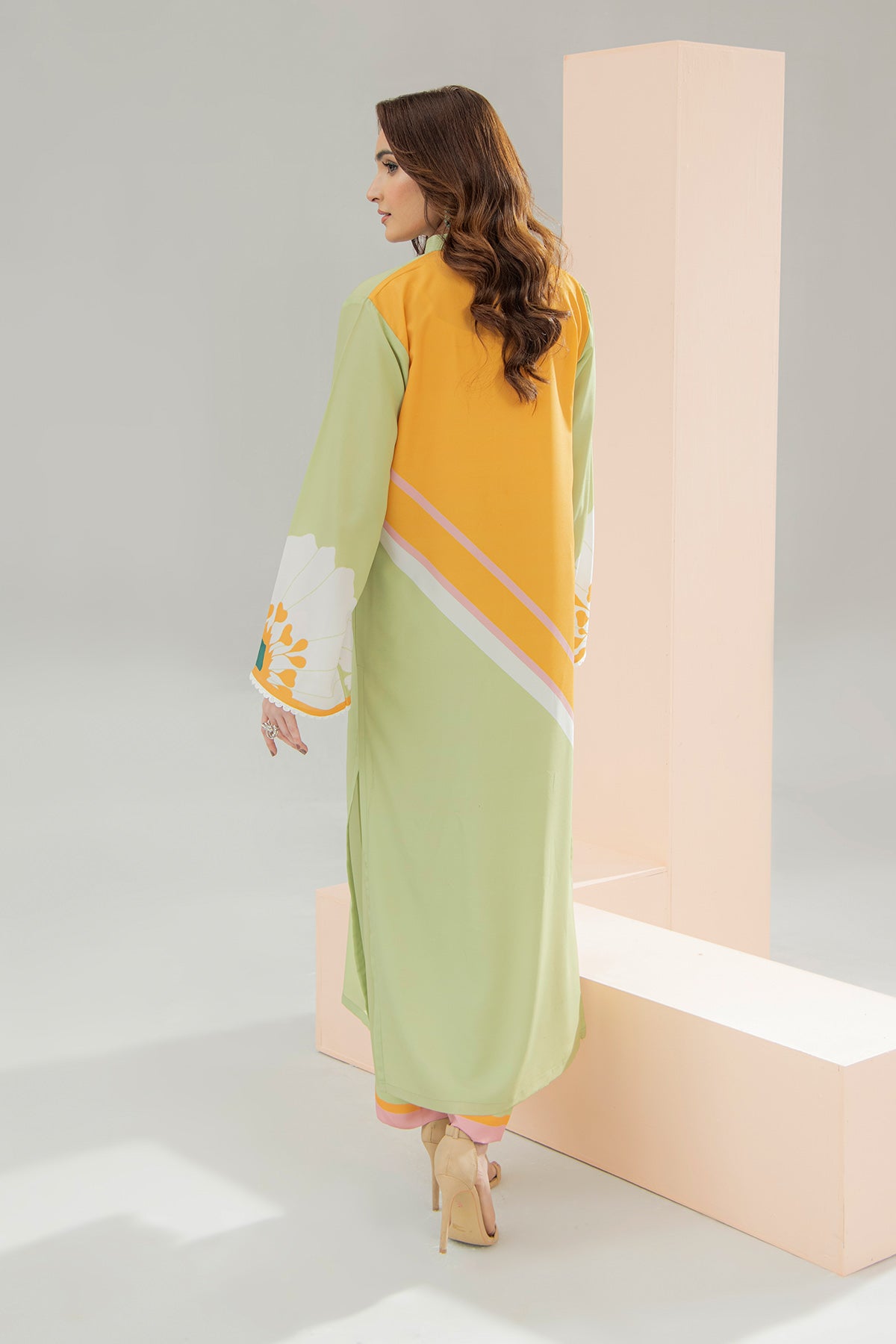 Georgette Printed Co-Ord Set - Image 2